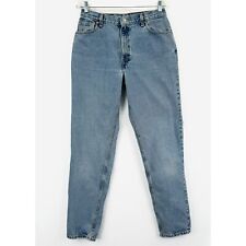 Vtg 1999 Levis Jeans Womens 30* Blue 550 Tapered Light Wash Faded 90's Y2K Denim picture