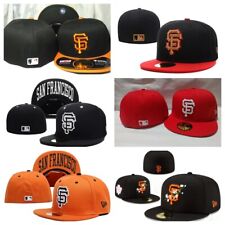 San Francisco Giants SF Fitted Hat Cap MLB Men's Baseball Cap Mutil Sizes picture