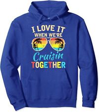 Cruise Ship Vacation Friends Buddies Couples Love Unisex Hooded Sweatshirt picture