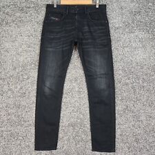 Diesel Jeans Mens 32x32 Black Thommer Slim Skinny Stretch Denim Slevedge Casual picture