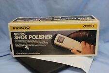 Vintage PRESTO Electric Corded Shoe Polisher Kit Model 08700 -TESTED picture