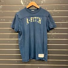 Vtg Abercrombie & Fitch #92 T Shirt Short Sleeve Blue Mens Sz 2XL picture