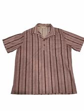 Don Giovanni California Vintage 70's Mens Polo Shirt Short Sleeve Large L Pink picture