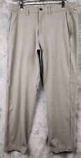 Lululemon Men's Commission Pant Slim Warpstreme Gray Size 33 X 26 picture