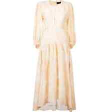 PROENZA SCHOULER Women's Rose Imprint Long Sleeve Dress Size 4US #118A picture