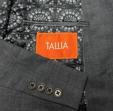 Tallia Men's 38S Gray 100% Wool Slim Fit 2-Button Double Vented Blazer Jacket picture