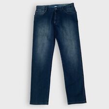 Ermenegildo Zegna Sport Jeans Sz 36 Cotton Cashmere Slim Fit Dark Wash Stretch picture