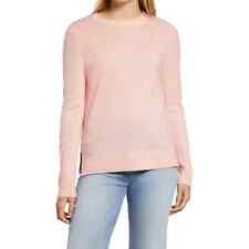 Halogen Women's Crewneck Cashmere Sweater, Size X-Large - Pink picture
