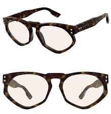 GUCCI Brown Marble Wood Yellow 1248 Unisex Chunky Gg1248S Style Sunglasses 001 picture