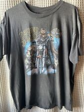 Harley Davidson Motorcycle 3D Emblem Leader Of The Pack T Shirt  1988 RARE picture