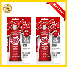 (2 Pack) Eclectic Shoe Goo Shoe Repair Adhesive, Clear, 3.7 fl oz NEW picture