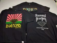 Lot Of 3 Diamond Supply Shirt Mens XXL Black Diamond Graphics One New With Tags  picture