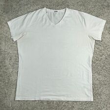 Son Of A Tailor Shirt Mens 3XL Tall V-Neck Short Sleeve Supima Cotton White 3XLT picture