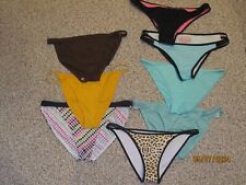 Lot of 8 Victoria's Secret String Bikini Swimsuit Bottoms, Sexy Collection MMMM picture