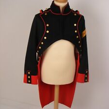 New Reproduction French Napoleonic Cavalry Black/Red Wool Jacket picture