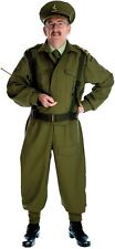 Mens British Homeguard Costume Adult WW2 Soldier Uniform M L XL Home Guard picture
