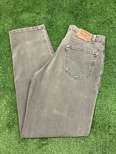Vintage 90's Levi's Jeans Mens 36x34 Green 550 Relaxed Fit Made In USA 1998 picture