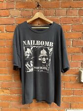 Vintage 00s Y2K Nailbomb Point Blank Shirt 2XL Metal Cannibal Corpse picture