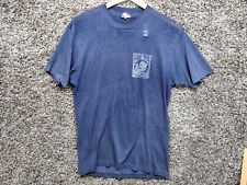 Vintage Pow MIA T Shirt Adult Large Blue HANES Fifty - Fifty USA Lightweight picture