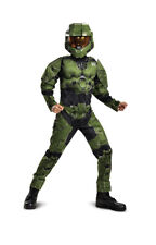 Boys Master Chief Infinite Muscle Costume Halo Infinite Halloween - Disguise picture