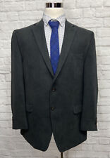 Mint Ralph Lauren Mens Solid Gray Sport Coat Blazer 46R picture