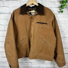 Vintage Carhartt Detroit style flannel lined essential jacket picture
