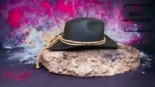 Arthur Morgan Leather Hat Cosplay Replica Gift Present Red Dead NEW RDR X-Large picture