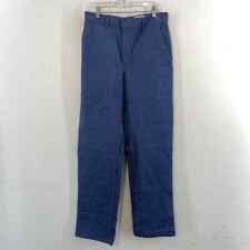 VTG Westex USA Steel Grip INC Blue Flame Resistant Trousers Pants Mens 32 x 34 picture