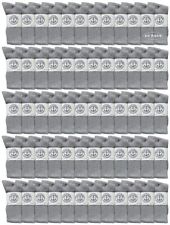 60 PK Yacht & Smith Men's Wholesale Bulk Cotton Socks, Size 10-13(Gray) picture