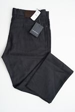 NWT ERMENEGILDO ZEGNA Wool Gray Gan Five Pocket Pants Denim Jeans 34 (EU 50) picture