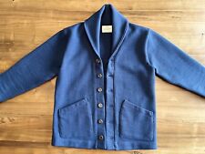 Dehen 1920 Shawl Sweater Coat Navy Blue size Medium picture