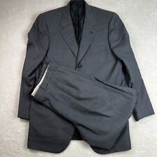 Brioni Suit Mens 42L 36x30 Gray Wool Super 150s 2 Piece 3 Button Blazer Pants picture