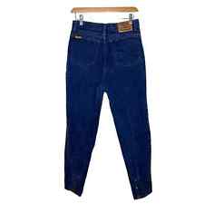 Vintage Jordache High Rise Jeans Zipper Detail Hem Denim Pants Women’s Waist 26” picture