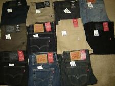 Levis 511 Mens Jeans Straight/Skinny Many Colors Fit Blue Green Black Gray ~NEW picture