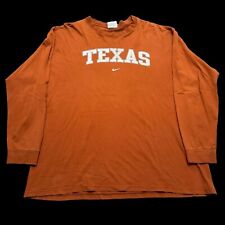 Vintage Nike Texas Longhorns Shirt Mens XL Long Sleeve  Football Center Swoosh picture
