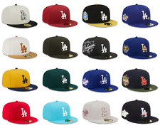 NEW New Era Los Angeles Dodgers 59FIFTY 5950 Fitted Baseball Cap Unisex Hat picture