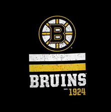 CHAMPION AUTHENTIC Bruins 1924 Size XL Black Shirt NHL Boston Ice Hockey picture