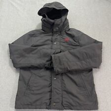 Abercrombie & Fitch 1892 Unisex Winter Jacket/Coat Dark Simple Gray Size Large picture