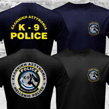 Greek Greece Hellenic Police K-9 Dog Unit T-shirt  picture