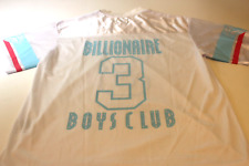 BILLIONAIRE BOYS CLUB  MEN'S JERSEY IN SIZE M IN WHITE COLOR  SPRING 2024 picture