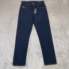 Diesel Jeans Men 30 (Meas. 30x30) Blue 2020 D-Viker Straight Fit RM040 NWT $175 picture