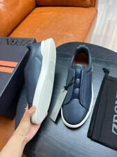 Zegna Triple Stitch Shoes Sneakers (ALL SIZE) picture