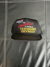 vintage 1957 chevy snapback trucker hat picture