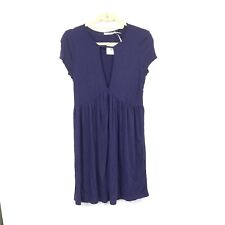 Kimchi Blue Urban Outfitters Women Size Small Dress Navy Blue Jersey Stretch picture