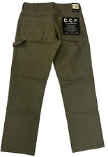 Filson CCF Utility Canvas Pants 20084181 Cannonball Olive Otter MADE IN CANADA picture