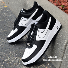 Nike Air Force 1 Shoes Black White DV0788-001 Men's Sizes NEW picture