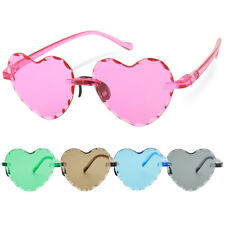 Little Girls Toddlers Child Heart Shaped Fun Costume UV 400 Sunglasses Play Date picture