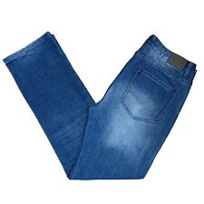 Lee Cooper Men's Blue Cotton Denim Straight Leg Pant Jeans Size 32-34 picture