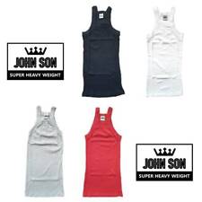 Men's G-unit Tank Top [JOHN SON] Muscle Square Cut Super Heavy Weight [ Single ] picture