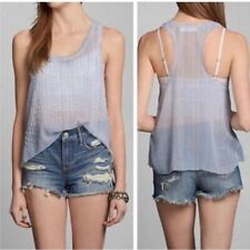 Abercrombie & Fitch Sheer Beaded Tank size Small picture